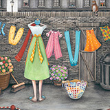 The New Dog Basket by Dotty Earl